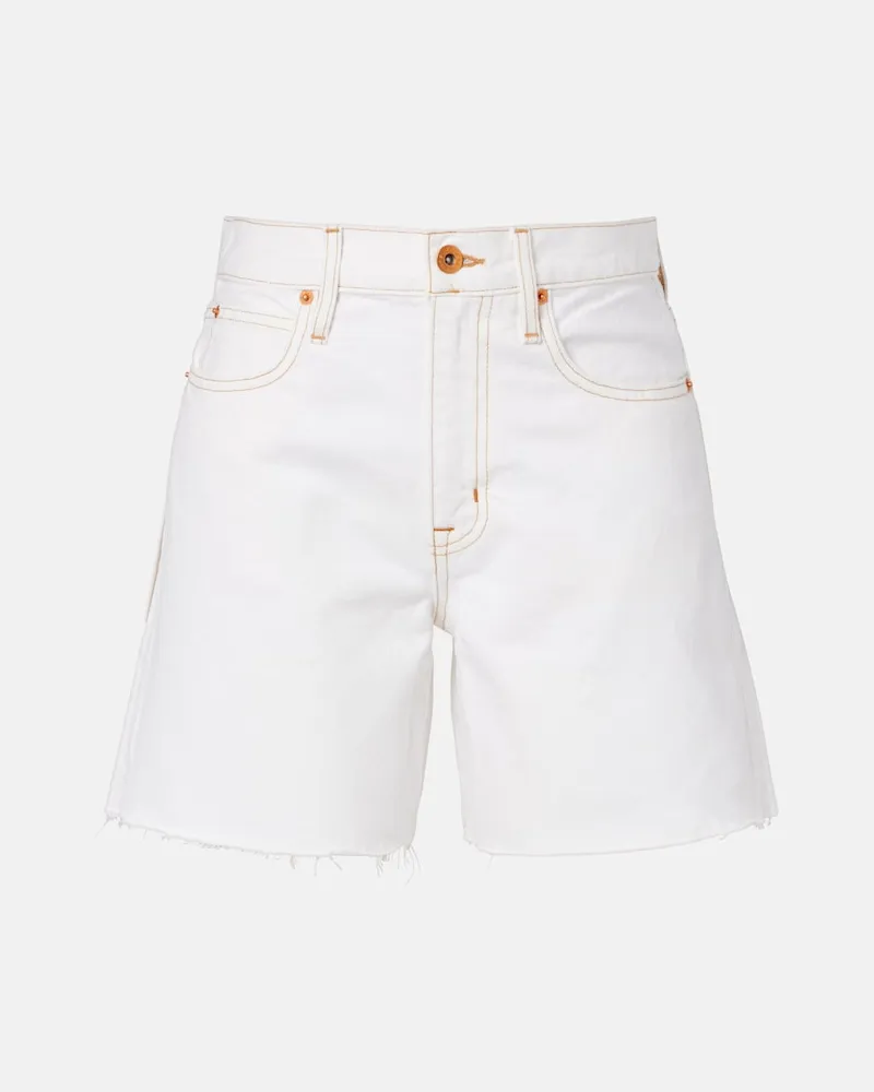 SLVRLAKE Jeansshorts Sienna Weiß