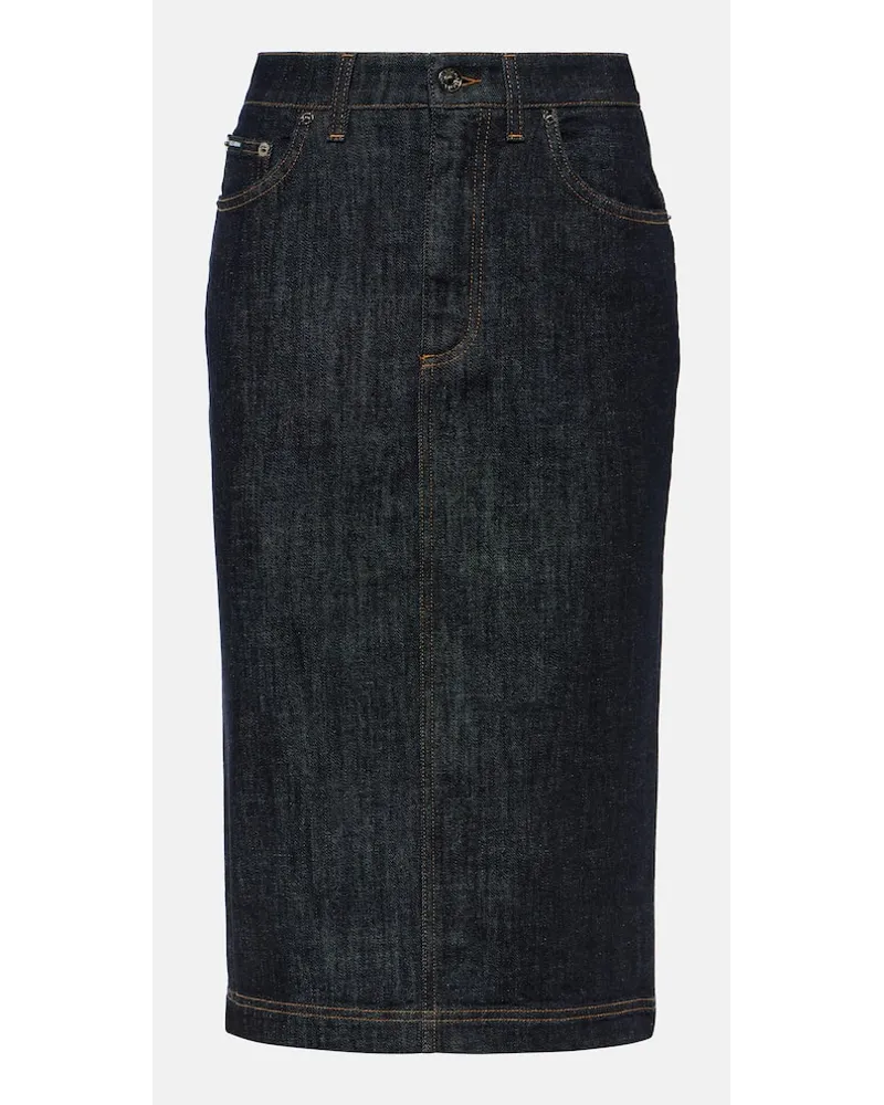 Dolce & Gabbana Jeansrock Blau