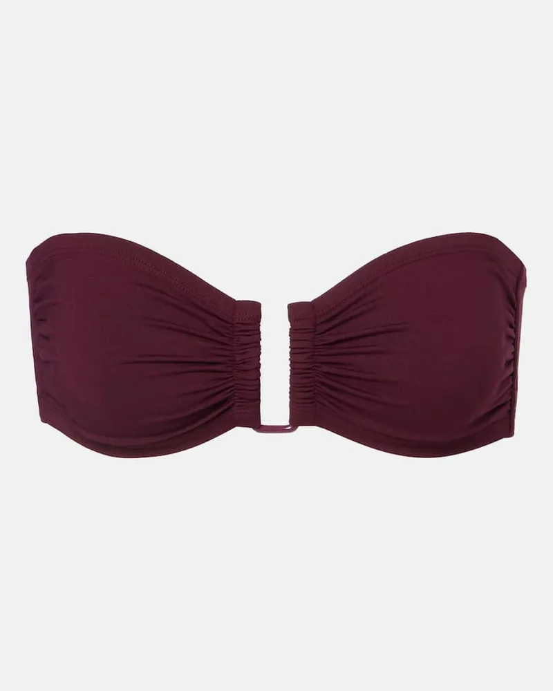 Eres Bikini-Oberteil Show Burgunderrot