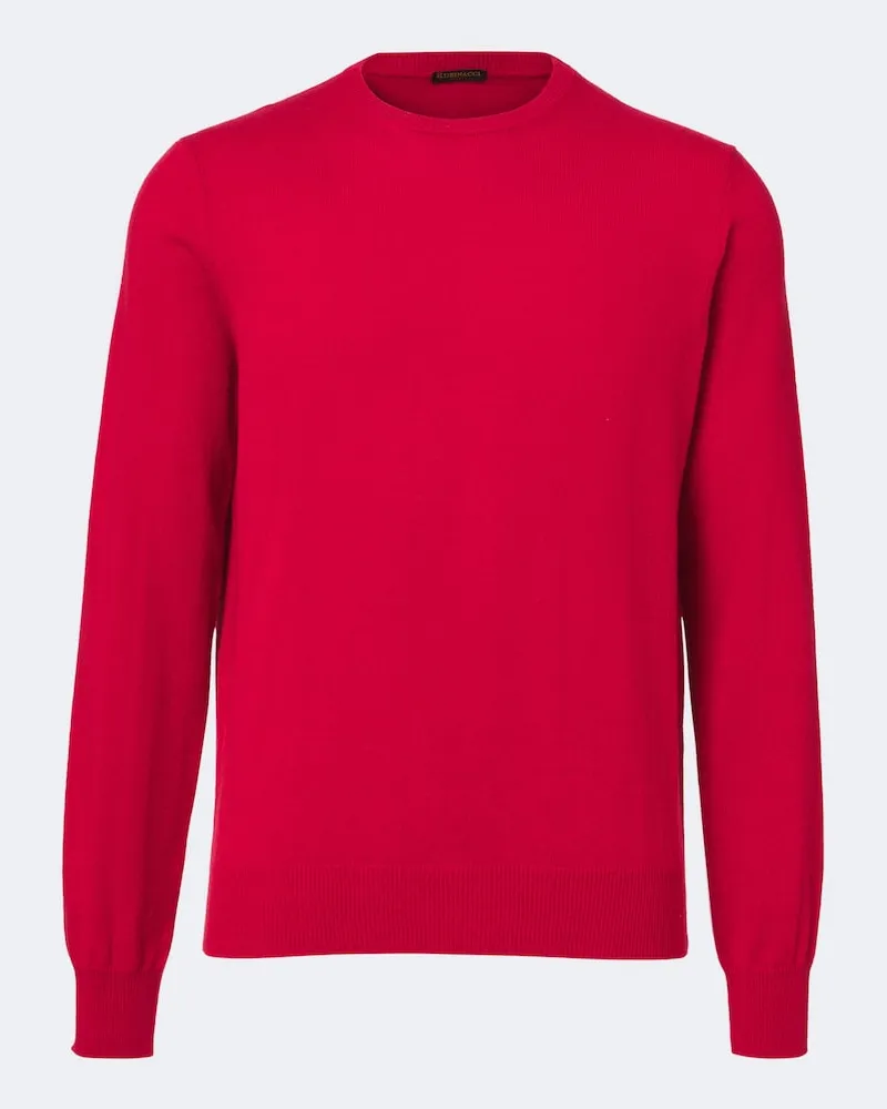 Rubinacci Pullover aus Cashmere Rot
