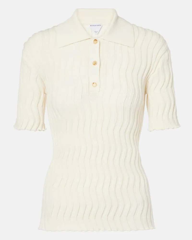 Bottega Veneta Pullover aus einem Wollgemisch Beige
