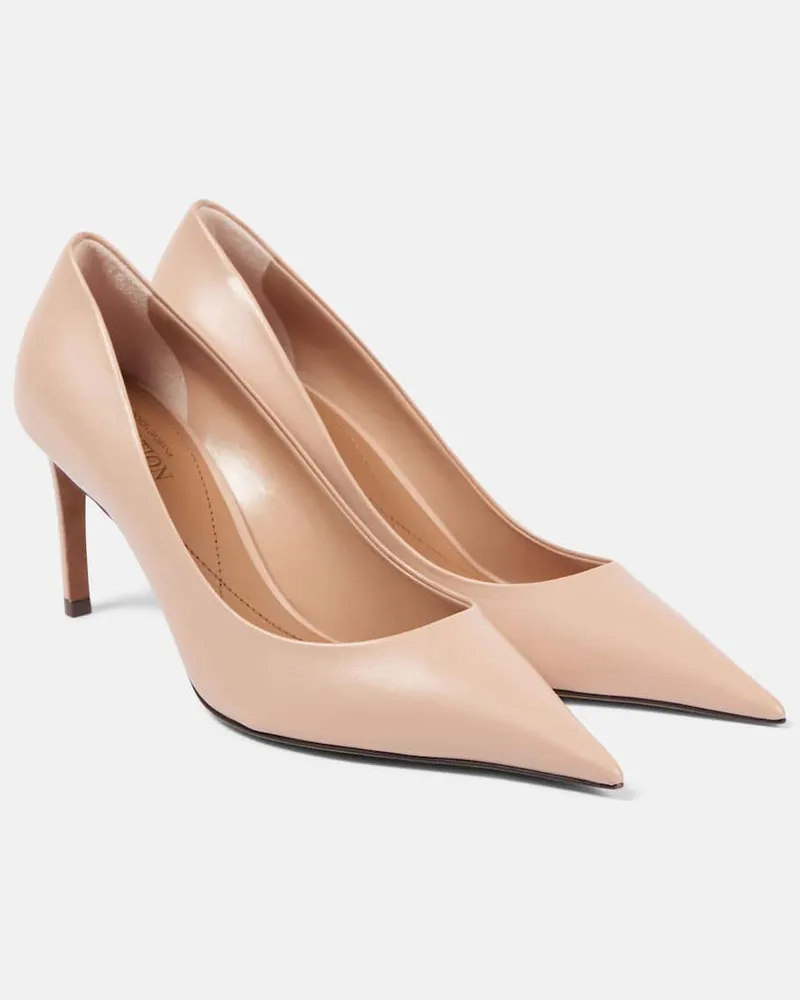 Dolce & Gabbana Pumps 80 aus Leder Rosa