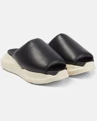 Rick Owens Pantoletten aus Leder Schwarz