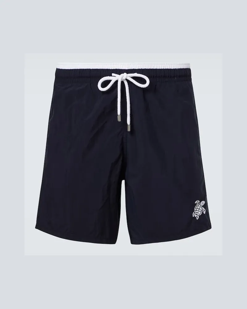 Vilebrequin Badeshorts Moka Blau
