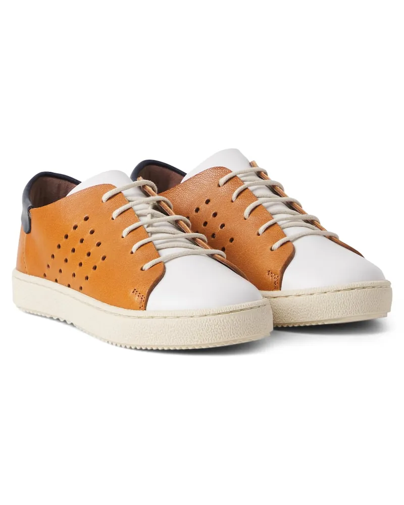 Pepe Jeans PèPè Sneakers aus Canvas Orange