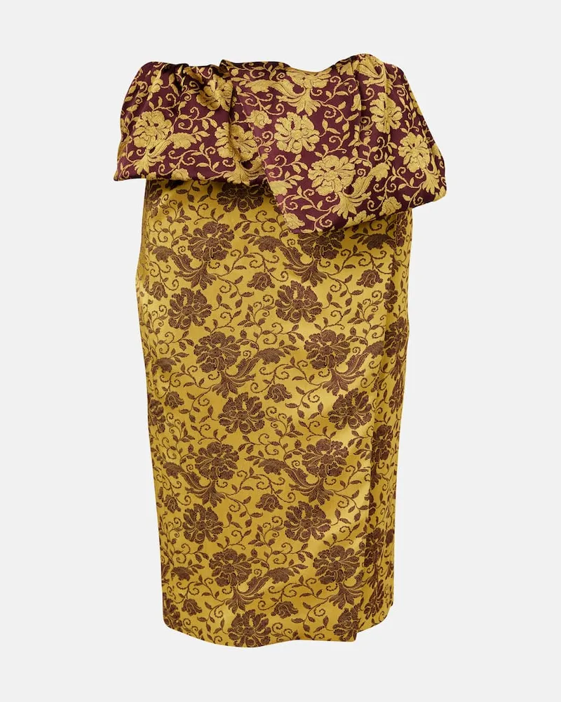 Dries van Noten Midirock Gelb