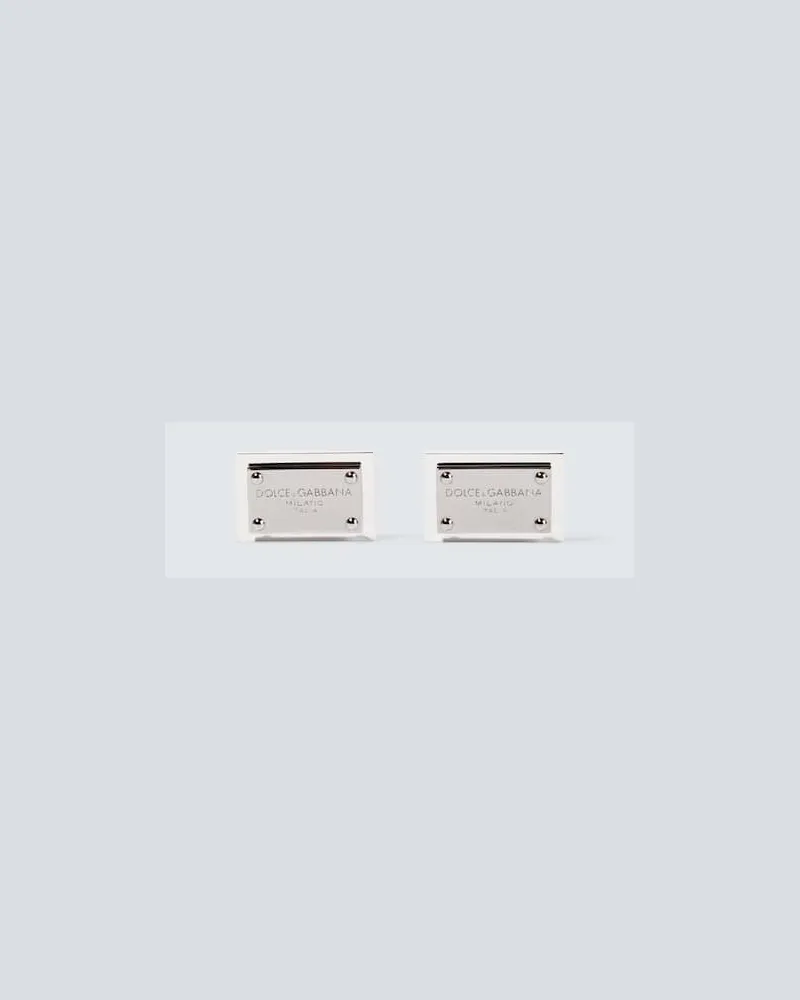 Dolce & Gabbana Manschettenknöpfe Silber