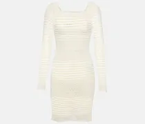 Minikleid aus Häkelstrick