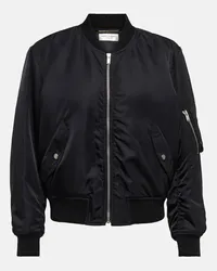 Saint Laurent Bomberjacke Schwarz