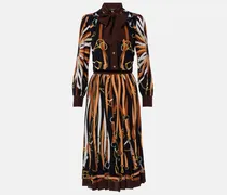 Hemdblusenkleid aus Seide