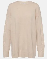 Max Mara Pullover Vicini aus Kaschmir Beige