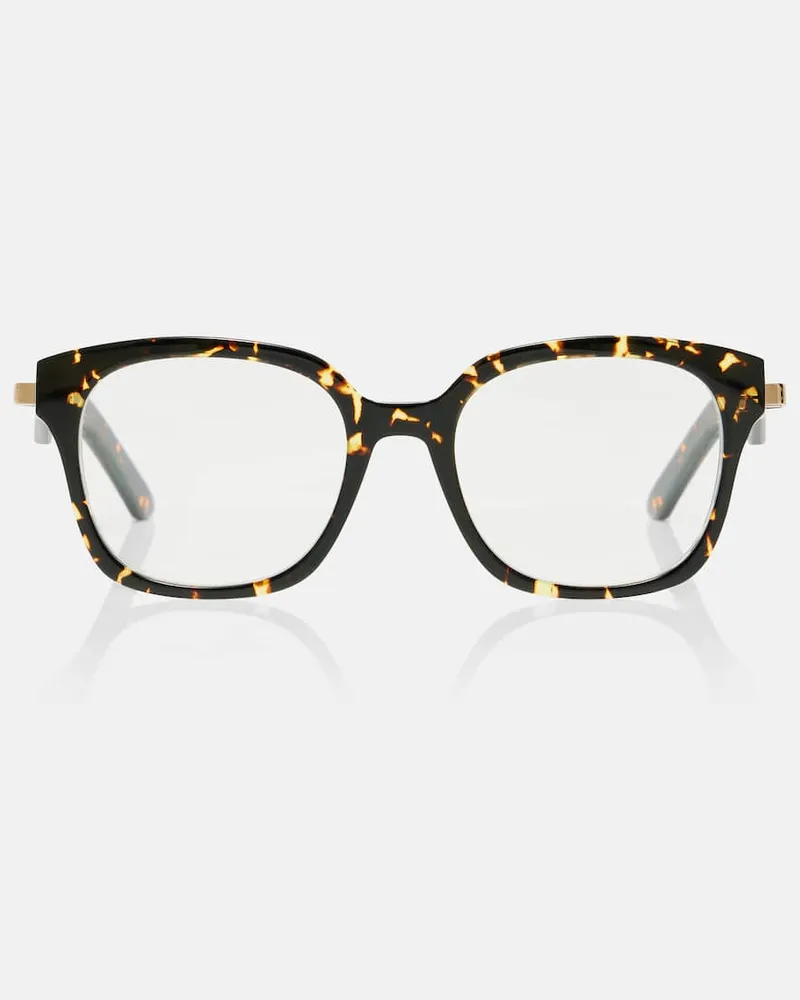 Dior Eckige Brille CDiorO S5I Braun