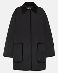 Totême Oversize-Jacke Schwarz