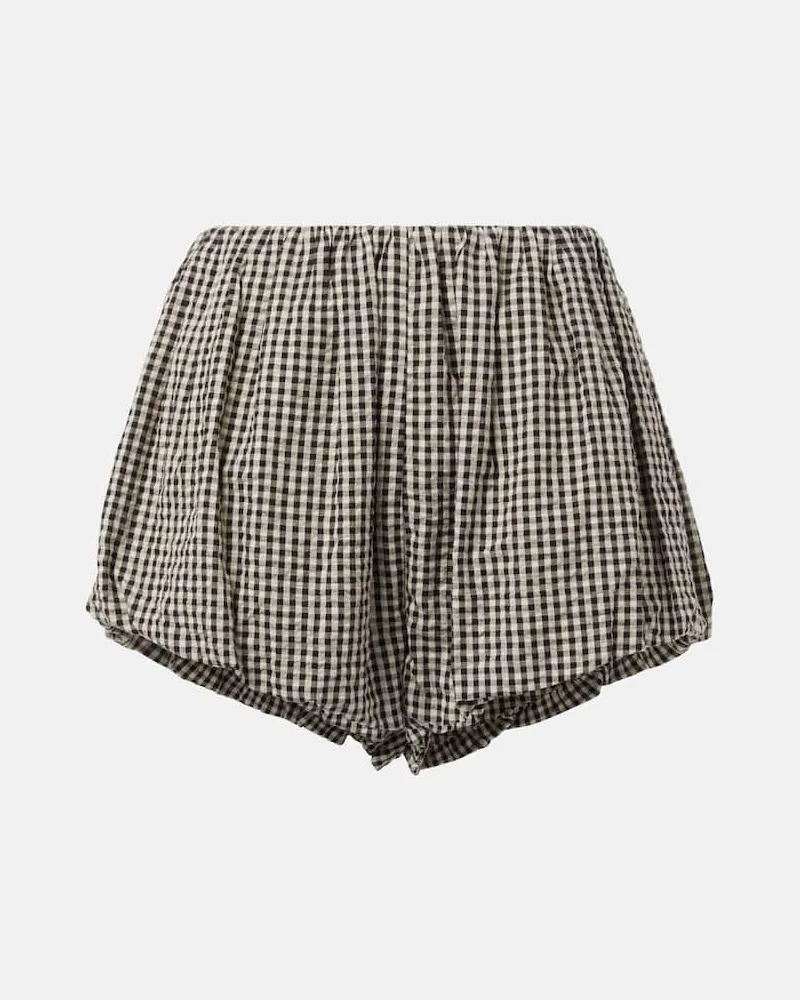 Posse Shorts Aurelia aus Baumwolle Schwarz