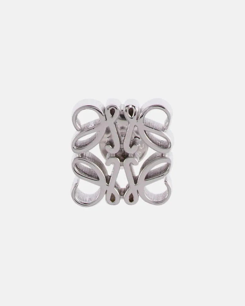 Loewe Ohrringe Anagram aus Sterlingsilber Silber