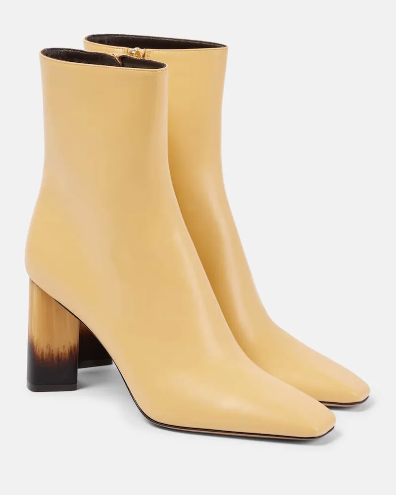 Chloé Chloé Ankle Boots Georgia aus Leder Beige