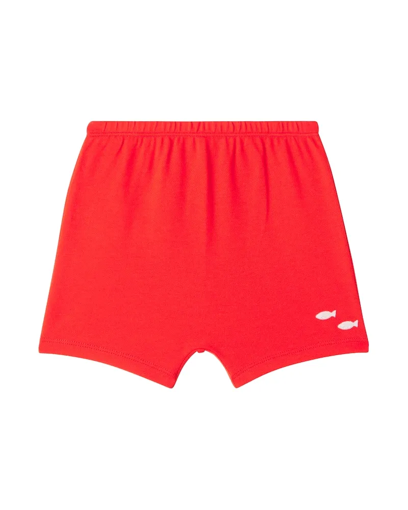 Gucci Baby Shorts aus einem Baumwollgemisch Rot