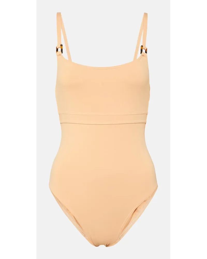 Melissa Odabash Badeanzug St Lucia Beige