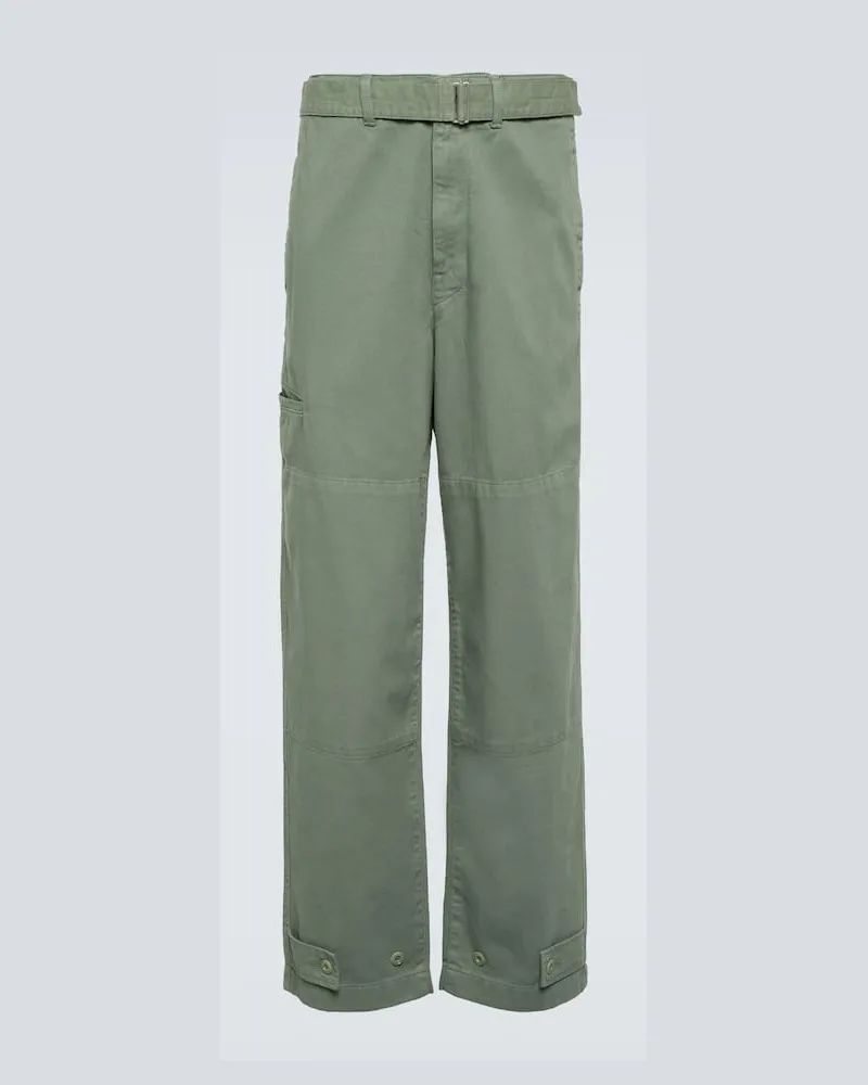 Christophe Lemaire Hose aus Denim Grün