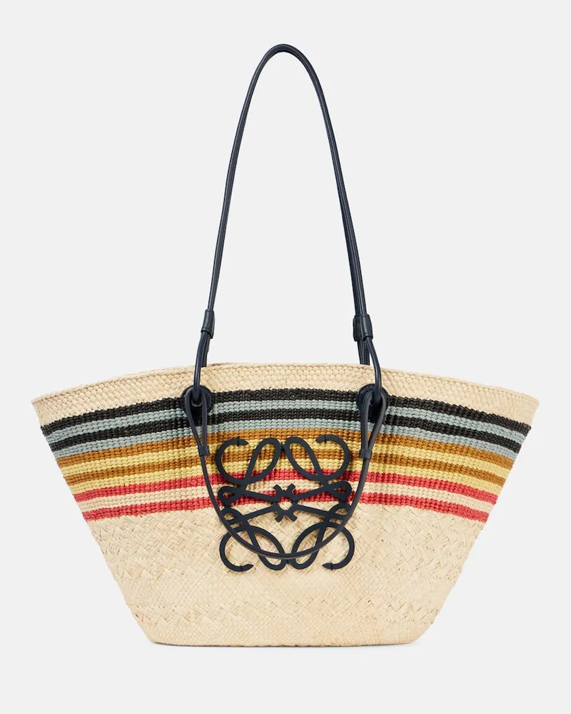 Loewe Paula's Ibiza Tote Anagram Medium Multicolor