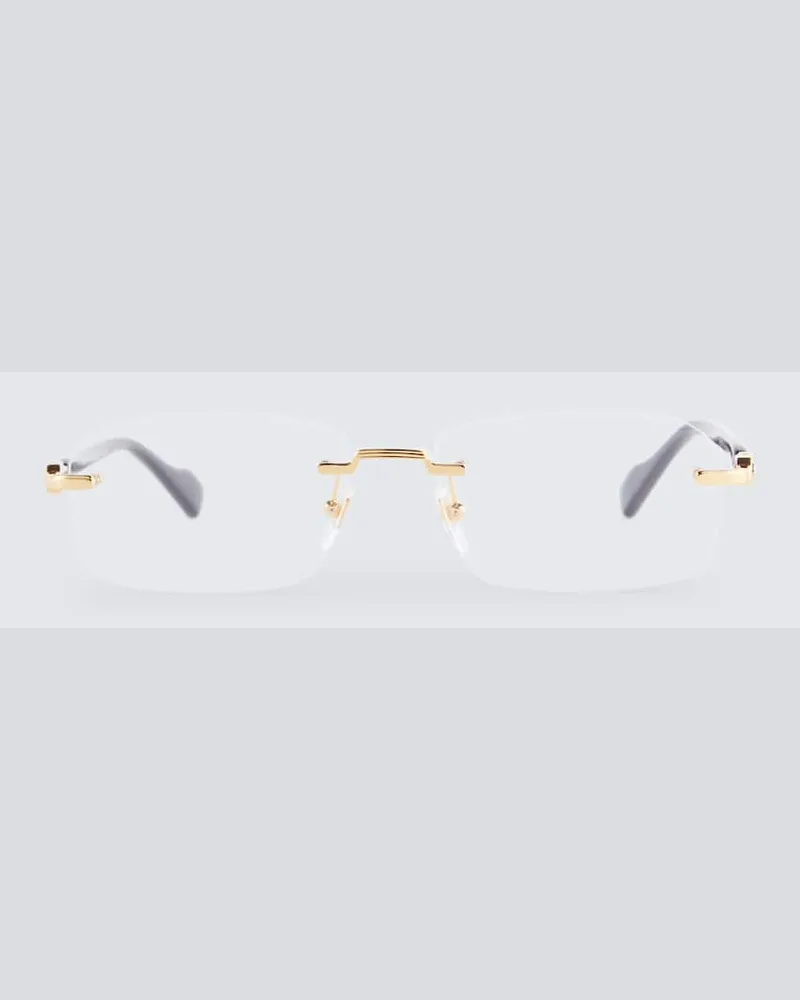 Gucci Eckige Brille Gucci 125th Street Schwarz