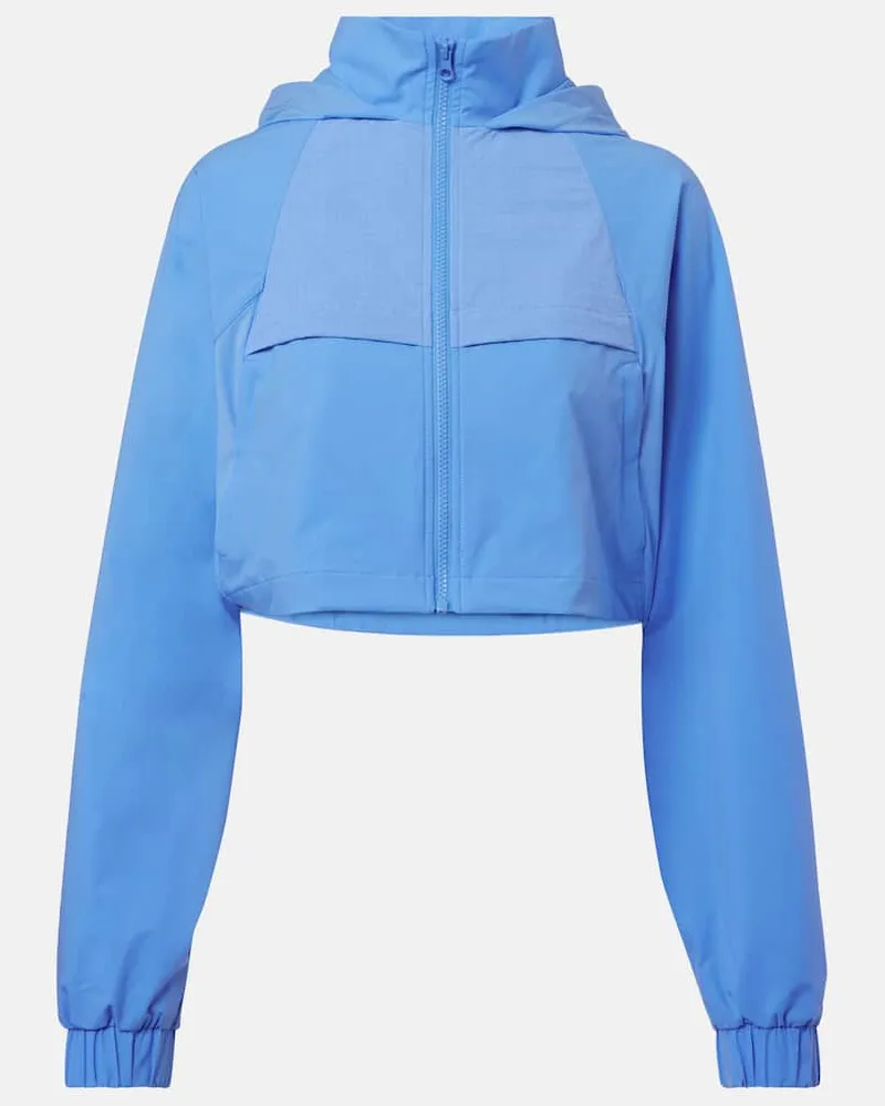 alo Cropped-Jacke Playmaker Blau