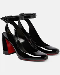 Christian Louboutin Slingback-Pumps Miss Sab aus Leder Schwarz