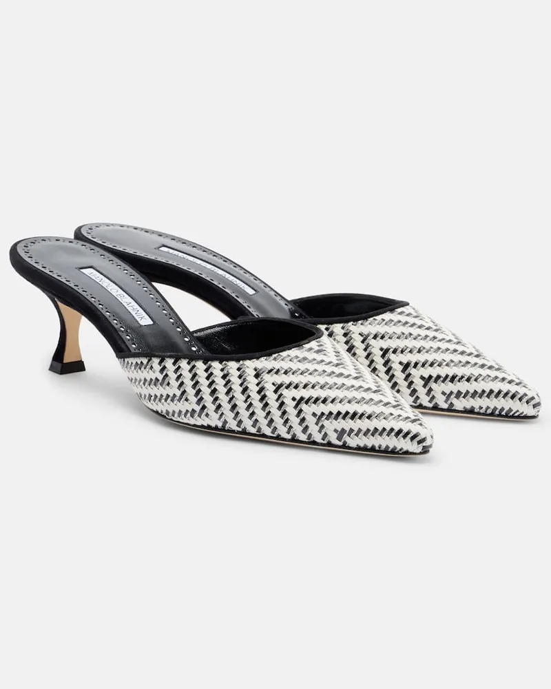 Manolo Blahnik Pumps BB Weiß