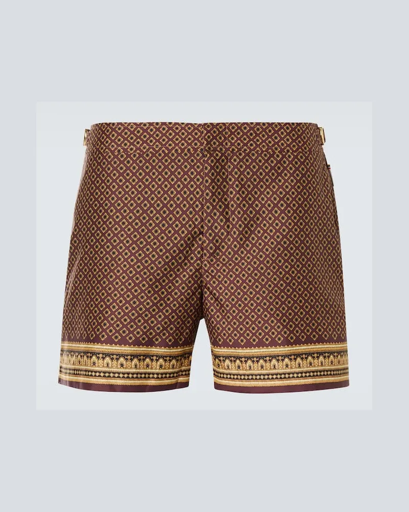 Orlebar Brown Badeshorts Setter Rot