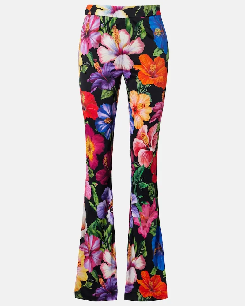 Dolce & Gabbana Schlaghose Multicolor