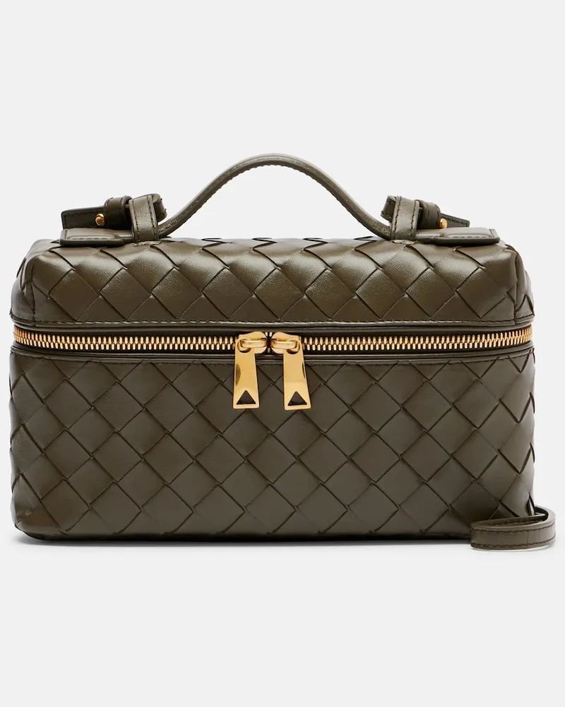Bottega Veneta Schultertasche Bang Bang aus Leder Grün