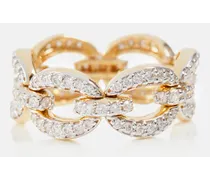 Ring Catena Petite aus 18kt Gelbgold mit Diamanten