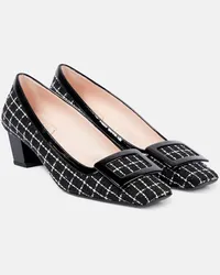 Roger Vivier Pumps Belle Vivier 45 aus Boucle Schwarz