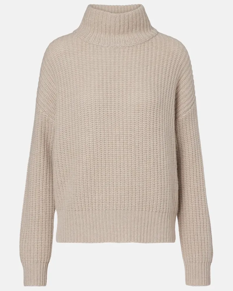 Lisa Yang Pullover Julina aus Kaschmir Beige