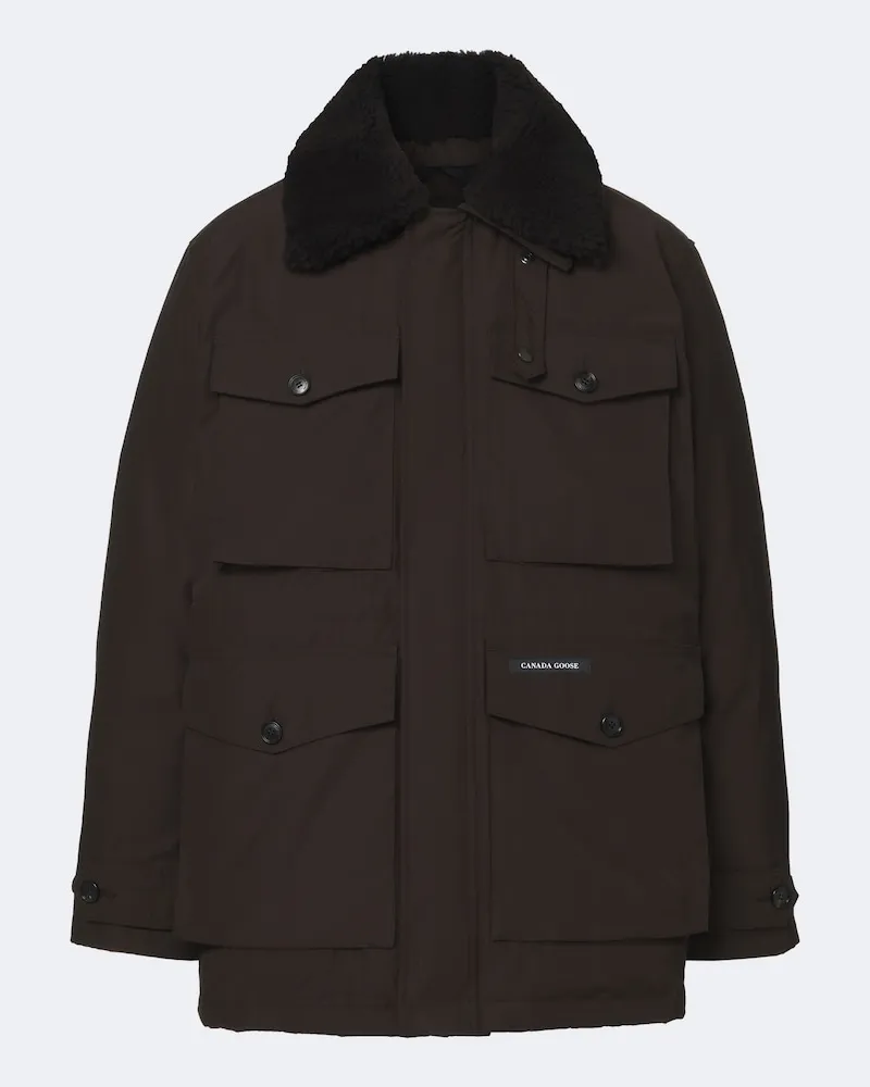 Canada Goose Daunenmantel Scout mit Shearling Braun
