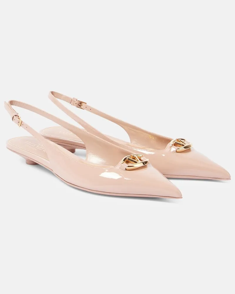 Valentino Garavani Slingback-Ballerinas VLogo The Bold Edition Pink