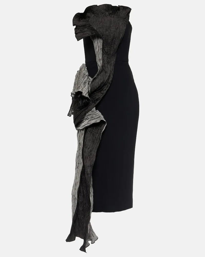 Maticevski Maxikleid Waller Schwarz