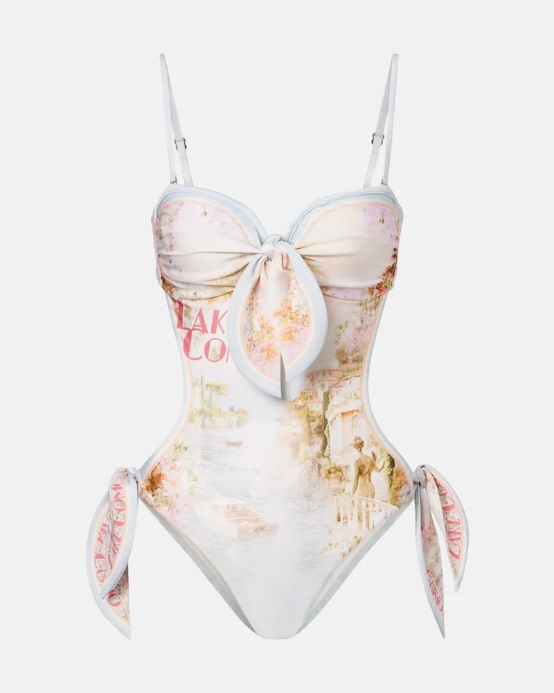 Zimmermann Bedruckter Badeanzug Como Multicolor