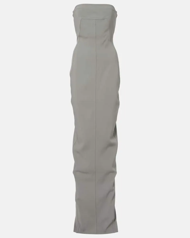 Rick Owens Bustier-Robe Grau