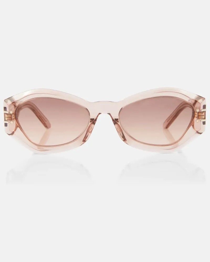 Dior Ovale Sonnenbrille DiorSignature B1U Rosa