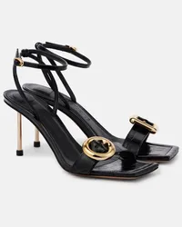 Jacquemus Sandalen Les Sandales Regalo aus Leder Schwarz