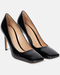 Gianvito Rossi Pumps aus Lackleder Schwarz