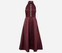 Cocktailkleid Merlot aus Satin