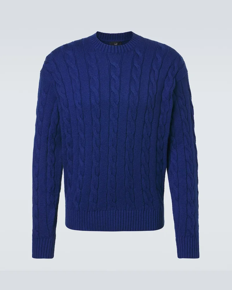 Dunhill Pullover aus Baumwolle Blau