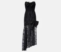 Bustier-Kleid aus Spitze