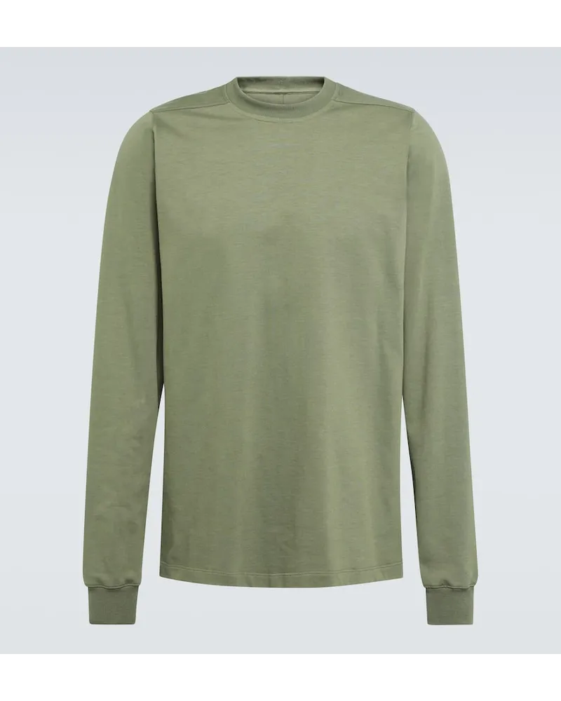 Rick Owens Longsleeve aus Baumwolle Gruen