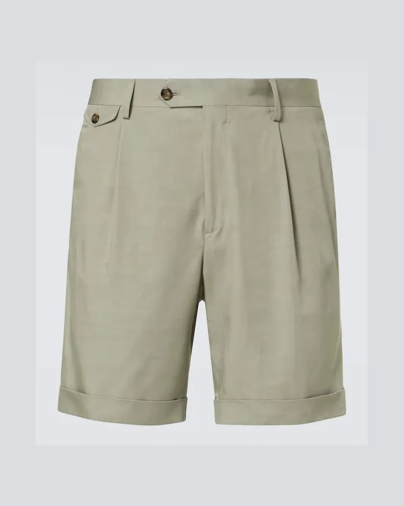 LARDINI Bermuda-Shorts Grün