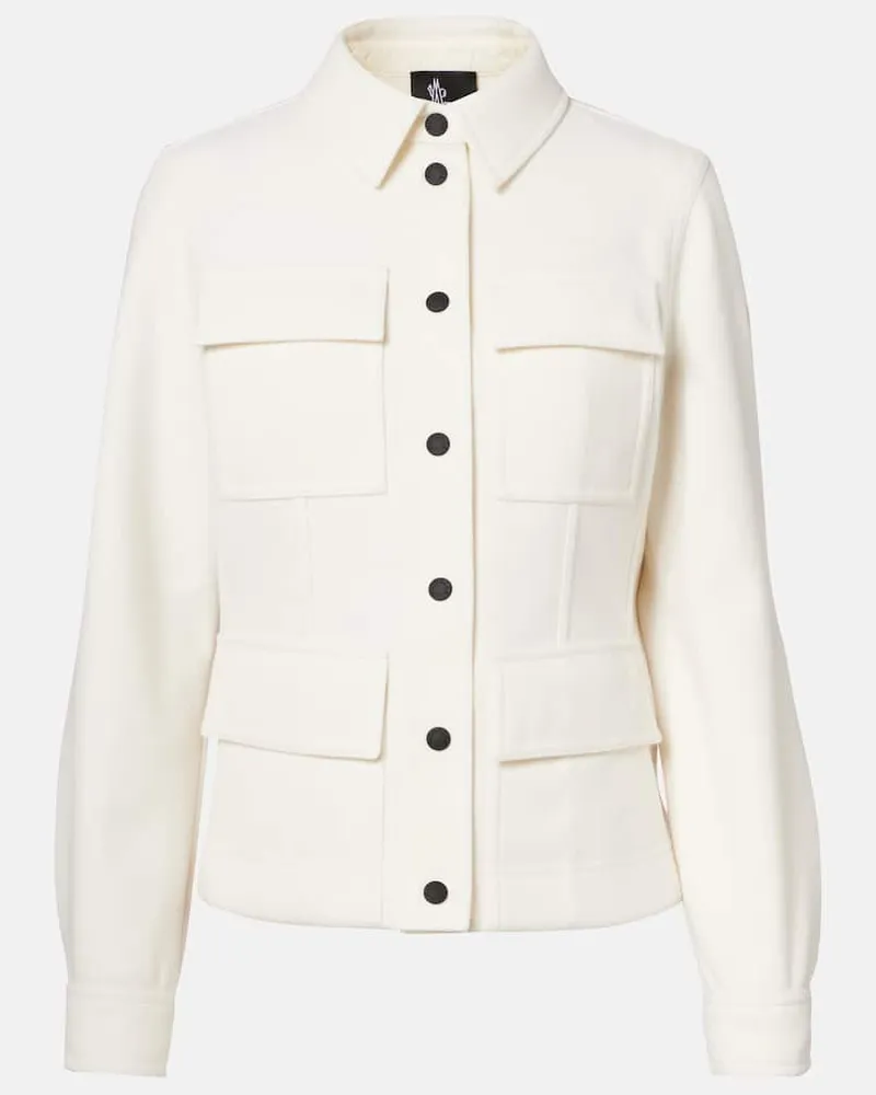 Moncler Jacke Interlock Weiß
