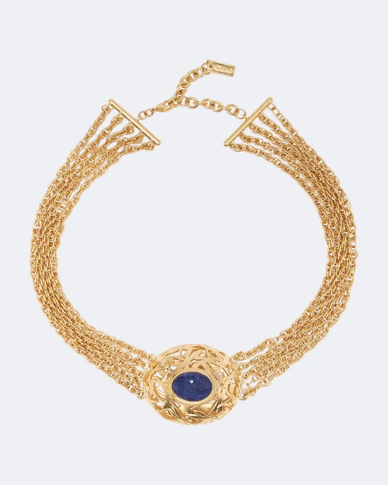 Chloé Chloé Halskette mit Edelstein Gold
