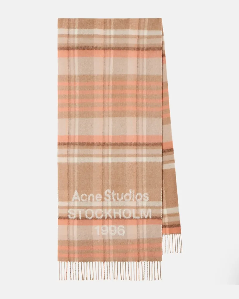 Acne Studios Schal Venus 1996 aus Wolle Multicolor